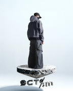 A25-OI-H OCTO X IONISM Strata Zip-up (Grey)