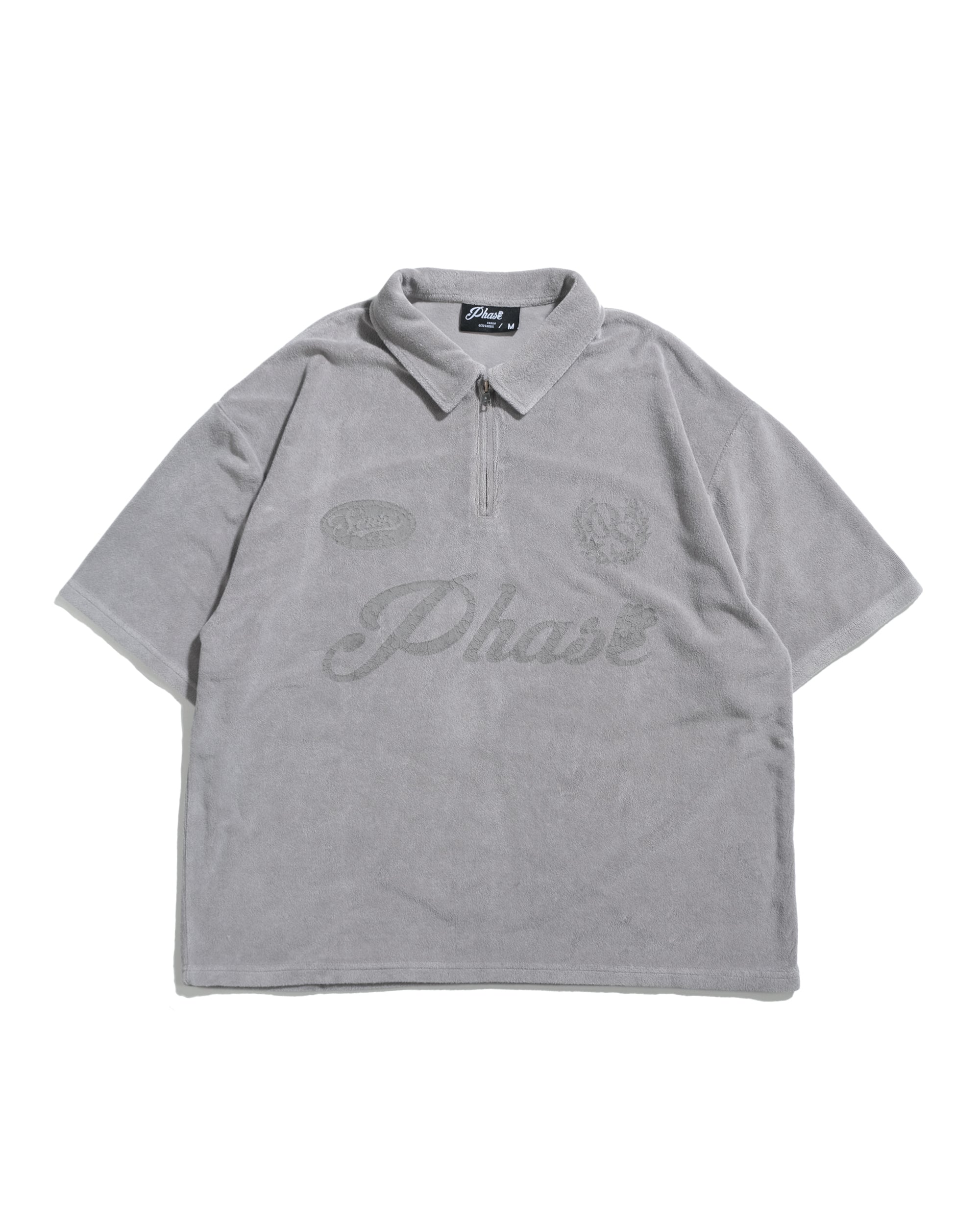 S26-OS-T2 / OCTO X Sense PHASE Zip Polo (Grey)