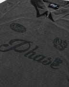 S26-OS-T2 / OCTO X Sense PHASE Zip Polo (Black)