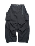 S3/ S25-P-03 Hollow Pocket Baggy Pants (Black)