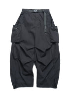 S3/ S25-P-03 Hollow Pocket Baggy Pants (Black)