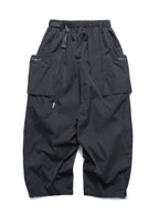 S3/ S25-P-03 Hollow Pocket Baggy Pants (Black)
