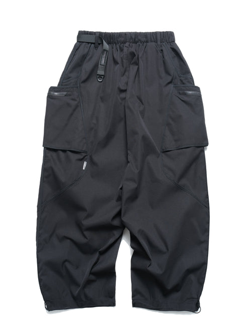 S3/ S25-P-03 Hollow Pocket Baggy Pants (Black)