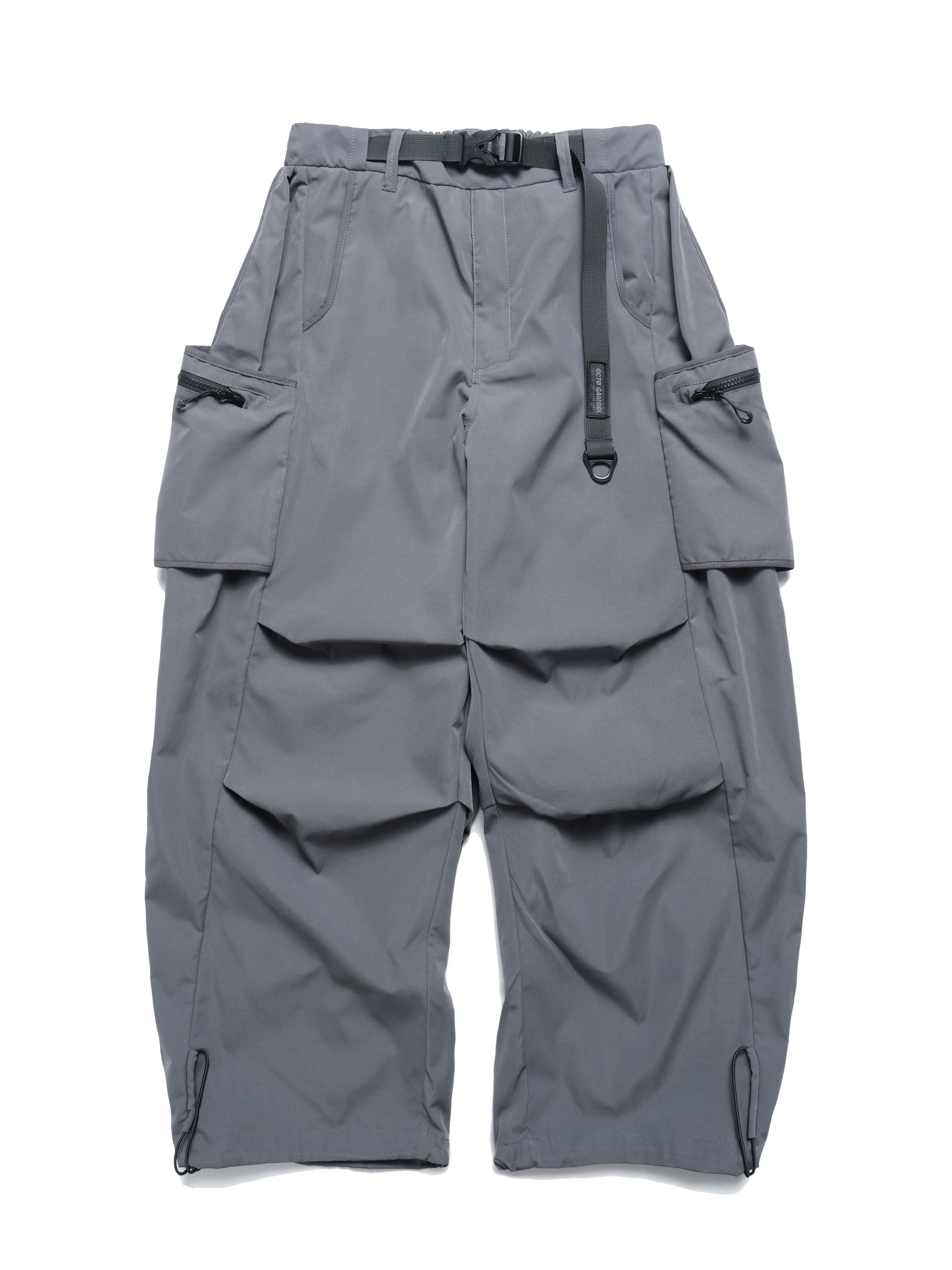 S3/ S25-P-03 Hollow Pocket Baggy Pants (Grey)