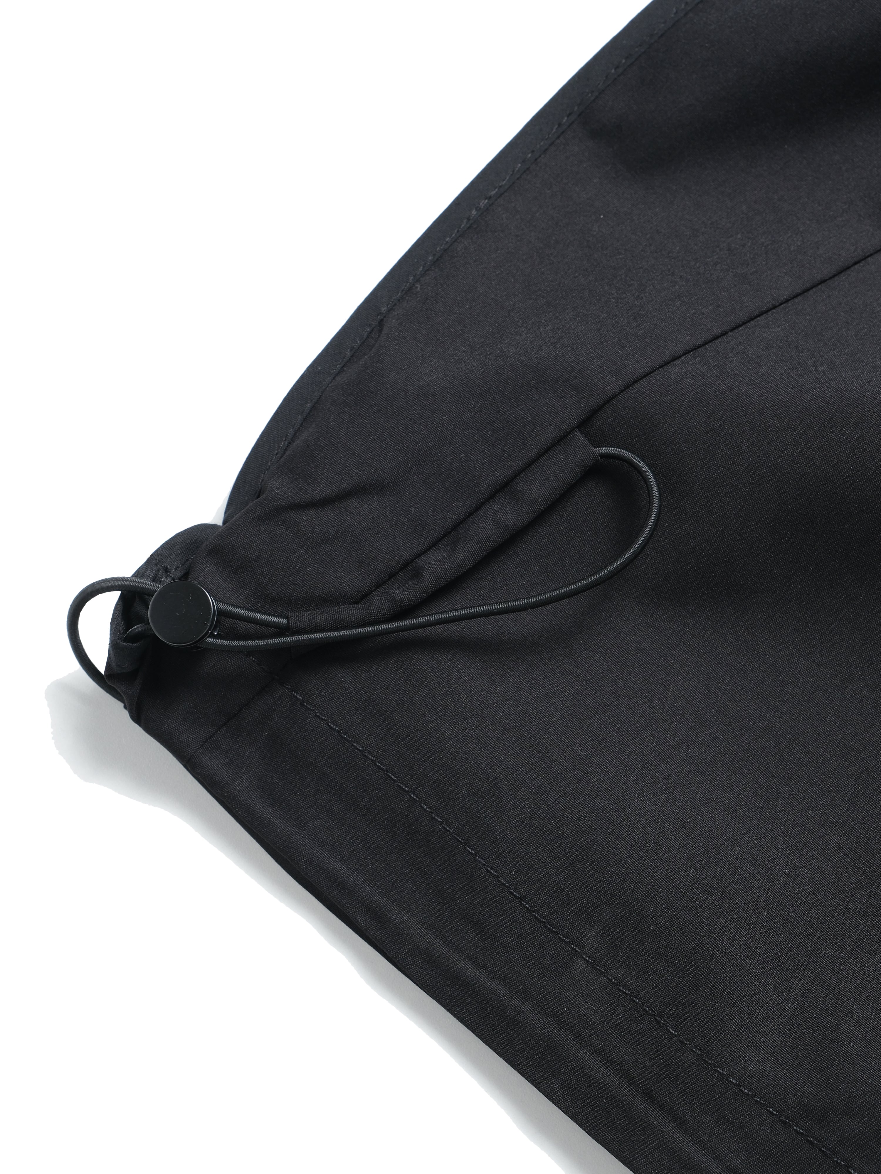 S3/ S25-P-03 Hollow Pocket Baggy Pants (Black)