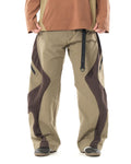 A26-PRE-P1 / Arc Partition Pants (Brown)
