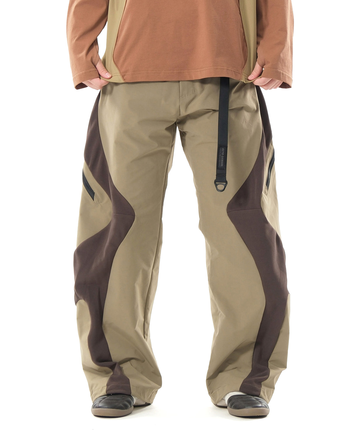 A26-PRE-P1 / Arc Partition Pants (Brown)