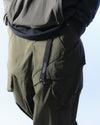 S1 A24-P-01  AngleCut Visor Camber cone Pants (Green)
