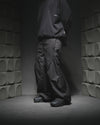 A24-CS-01-P   Futuristic Flare Pants (Black)