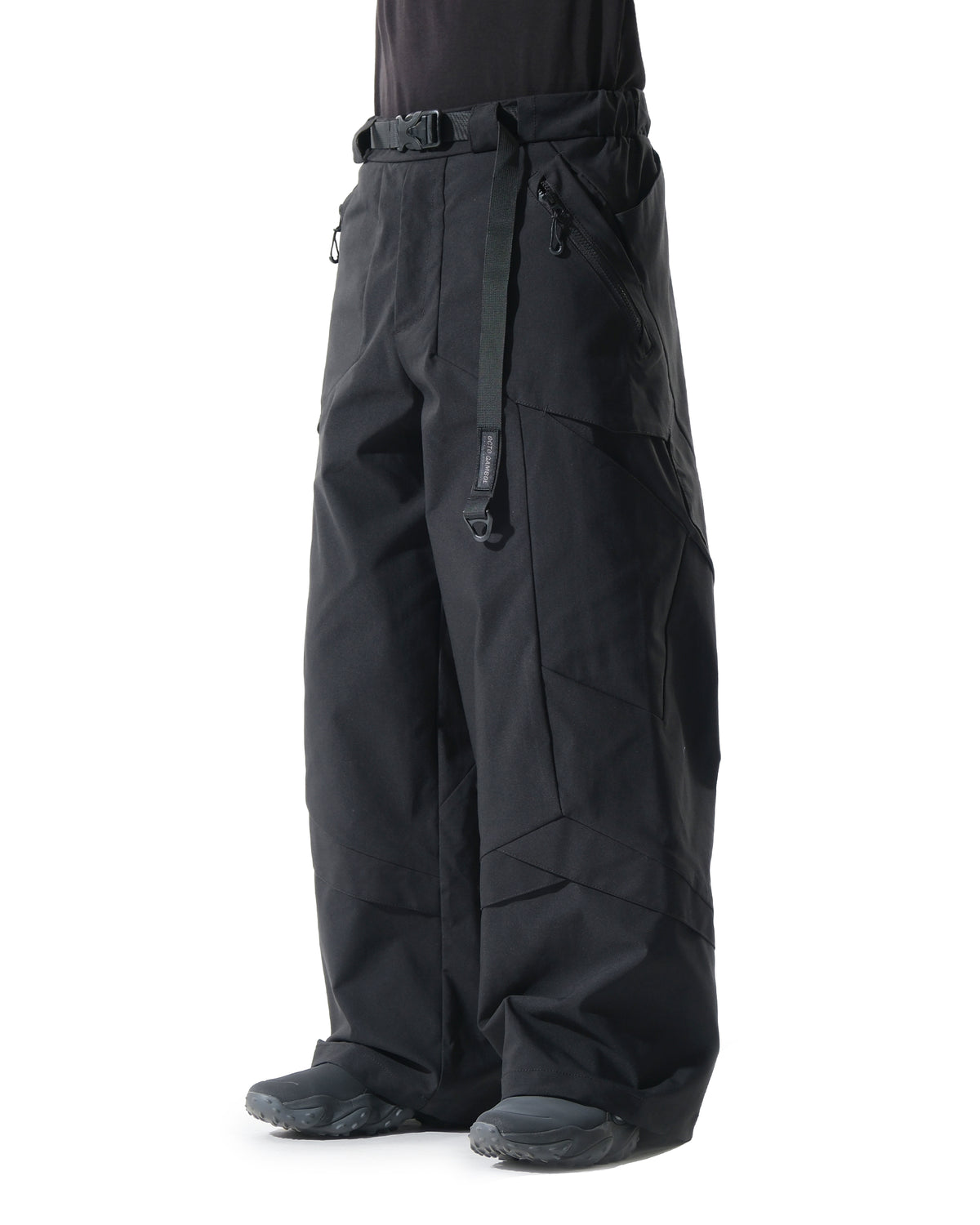 A26-S1-P / Visor Fold Panel Pants (Black)