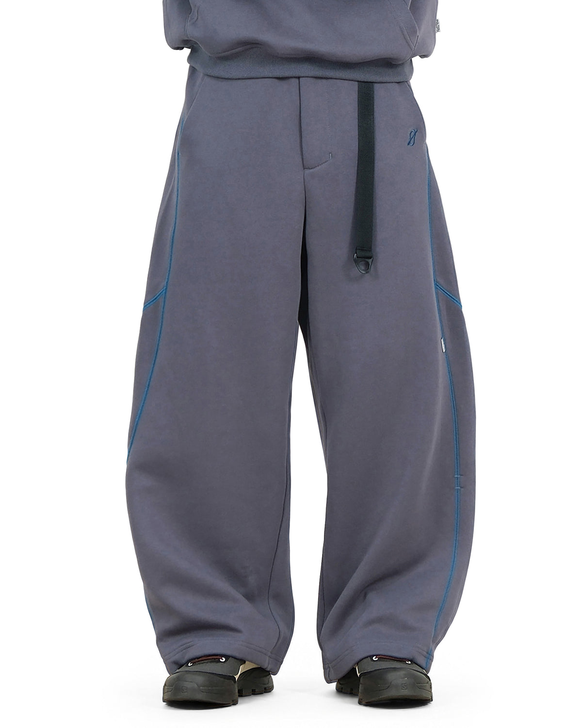 A26-PR-P / Arc Seam Sweat Pants (L-Blue)