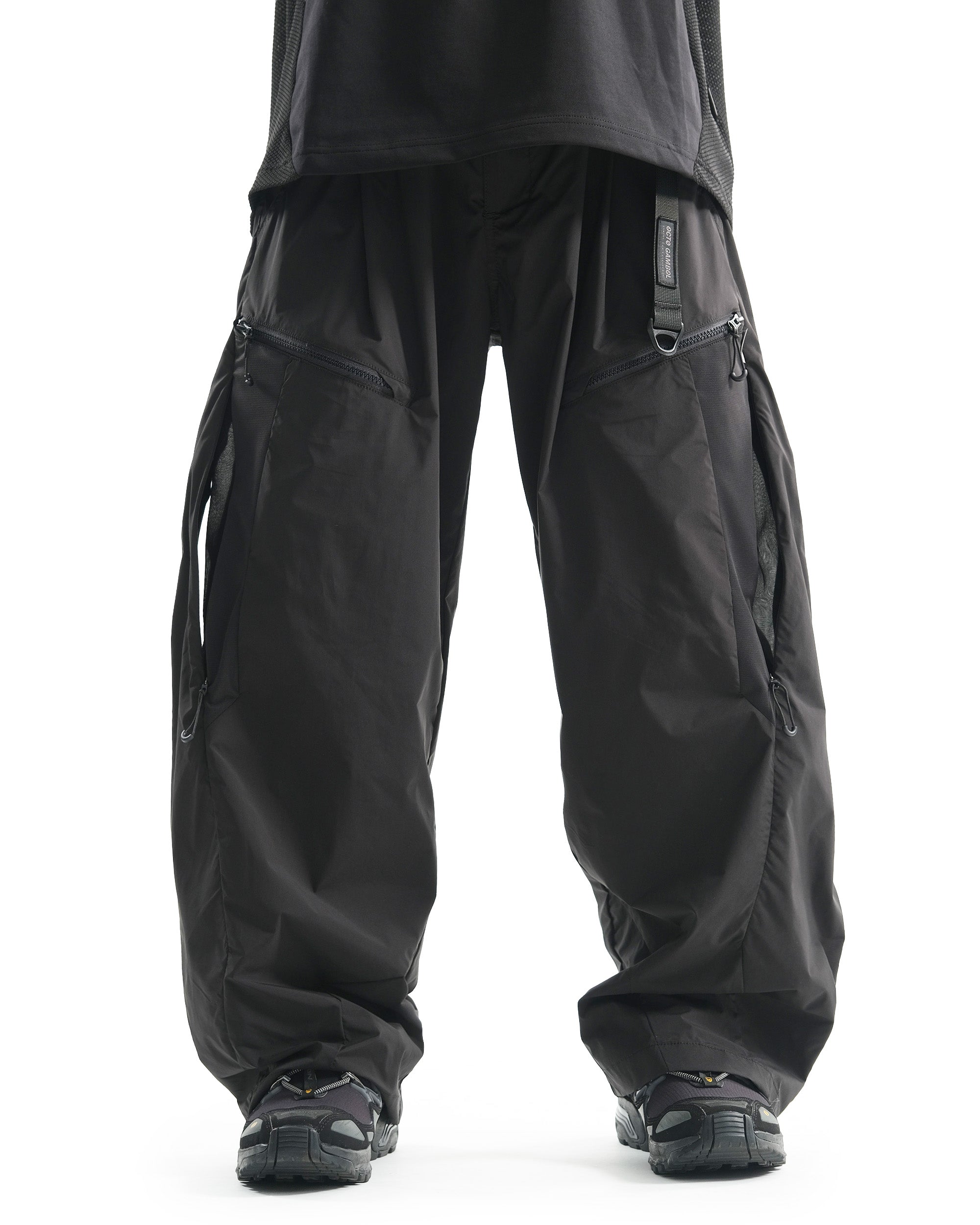 S26-PRE-P / Vent Zip Pants (Black)