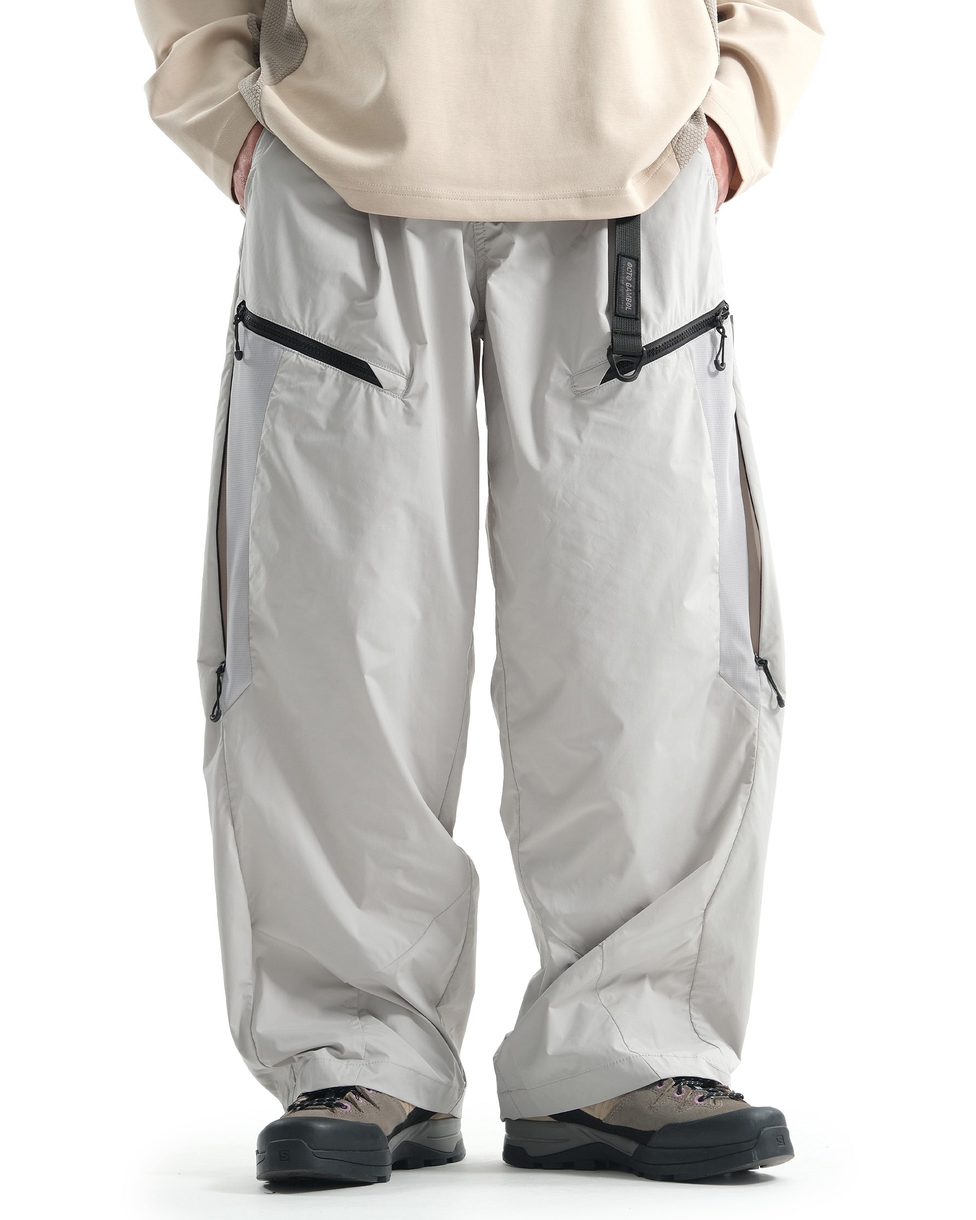 S26-PRE-P / Vent Zip Pants (Light Grey)