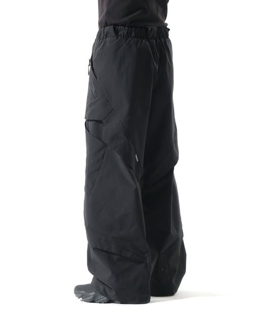A26-S1-P / Visor Fold Panel Pants (Black)