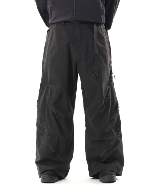 A26-PRE-P2 / Multi-Vent Vertical Pants (Black)
