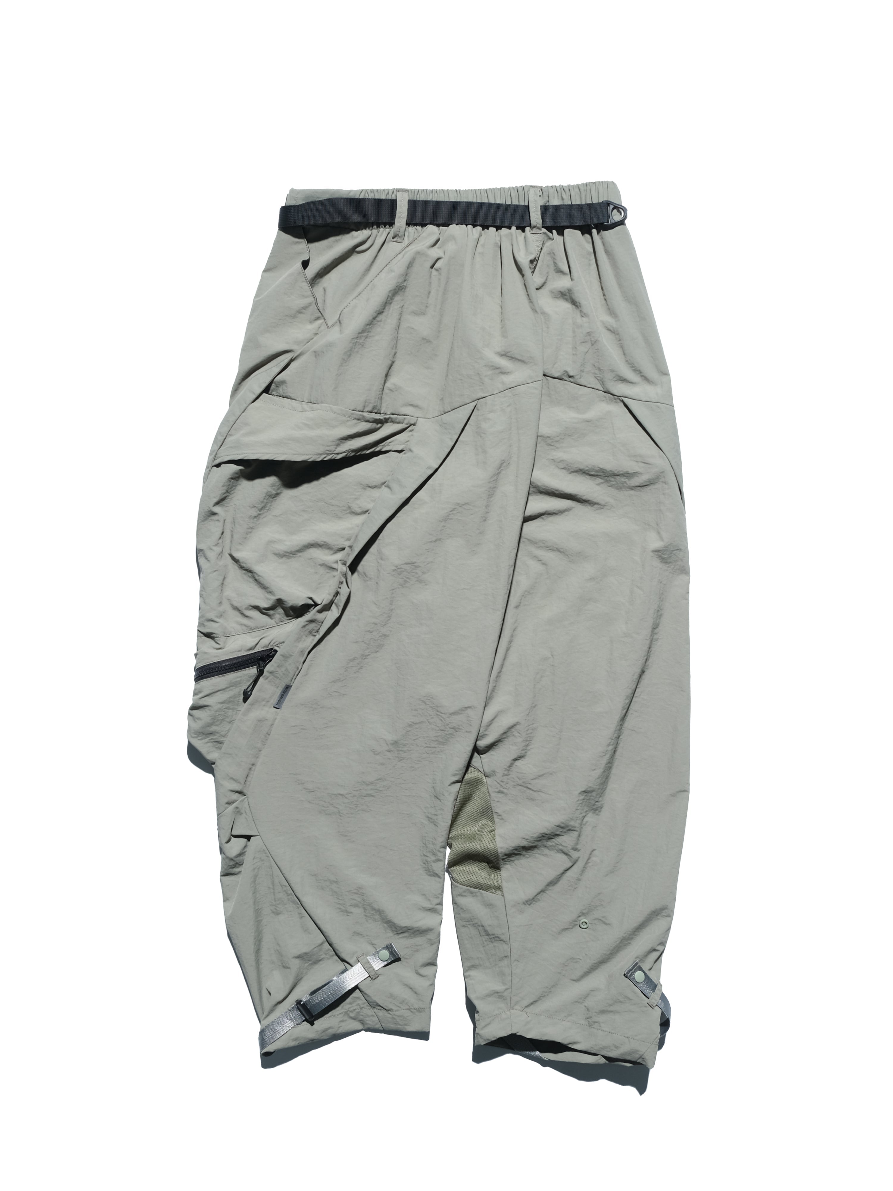 SS23 / 12 —  P23-129 Rollable Pocket Pants  (Lime)