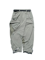 SS23 / 12 —  P23-129 Rollable Pocket Pants  (Lime)