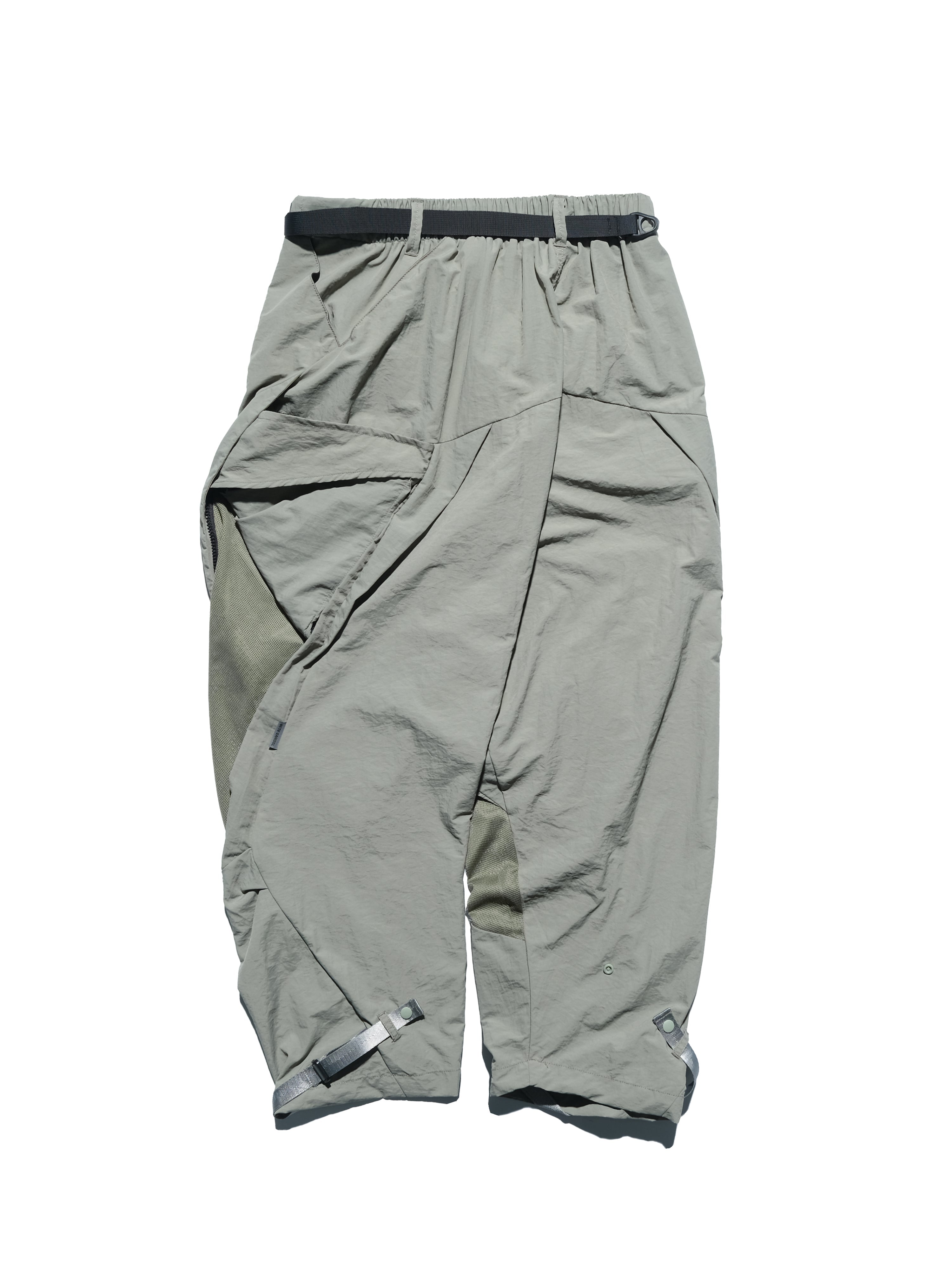 SS23 / 12 —  P23-129 Rollable Pocket Pants  (Lime)