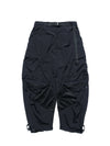 SS23 / 12 —  P23-129 Rollable Pocket Pants  (Black)