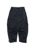 SS23 / 12 —  P23-129 Rollable Pocket Pants  (Black)