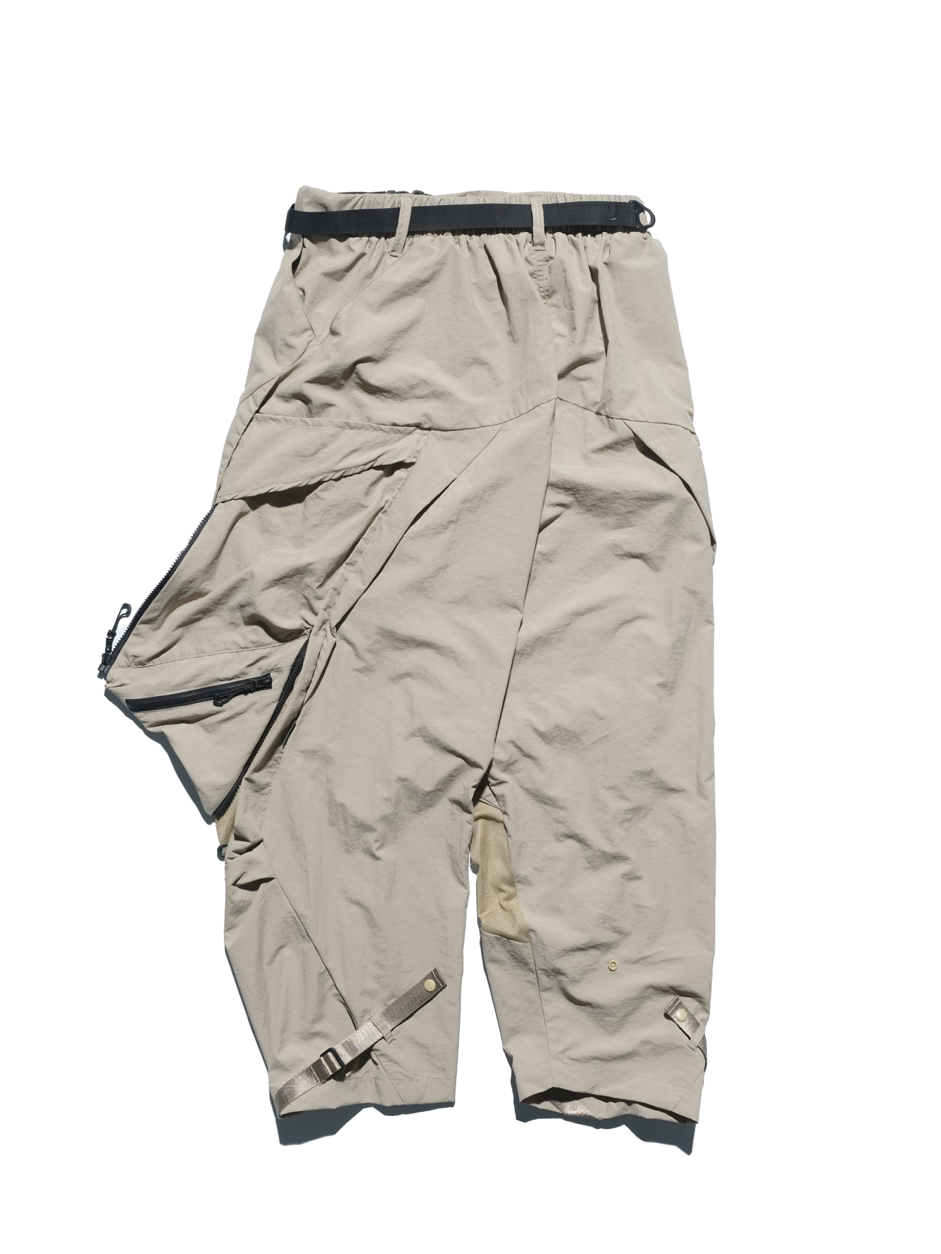 SS23 / 12 —  P23-129 Rollable Pocket Pants  (Khaki)