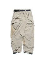 SS23 / 12 —  P23-129 Rollable Pocket Pants  (Khaki)