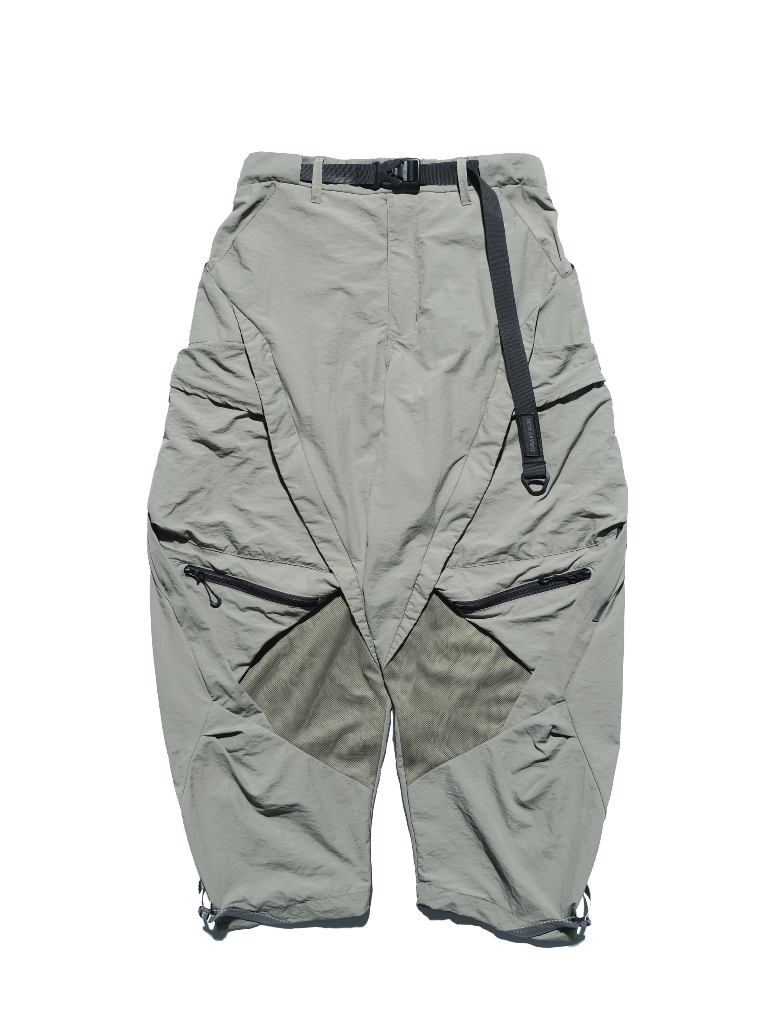 SS23 / 12 —  P23-129 Rollable Pocket Pants  (Lime)