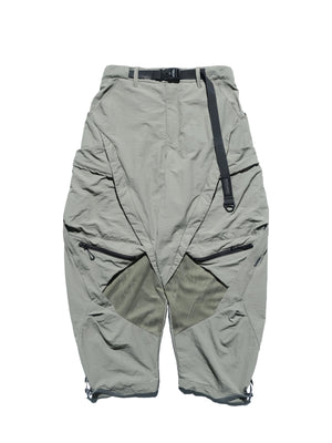 SS23 / 12 —  P23-129 Rollable Pocket Pants  (Lime)