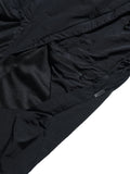 SS23 / 12 —  P23-129 Rollable Pocket Pants  (Black)