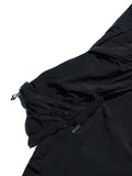 SS23 / 12 —  P23-129 Rollable Pocket Pants  (Black)