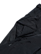 SS23 / 12 —  P23-129 Rollable Pocket Pants  (Black)