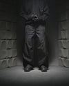A24-CS-01-P   Futuristic Flare Pants (Black)