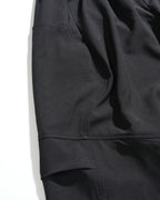 S26-SD1-P / Layered Wide Pants (Black)