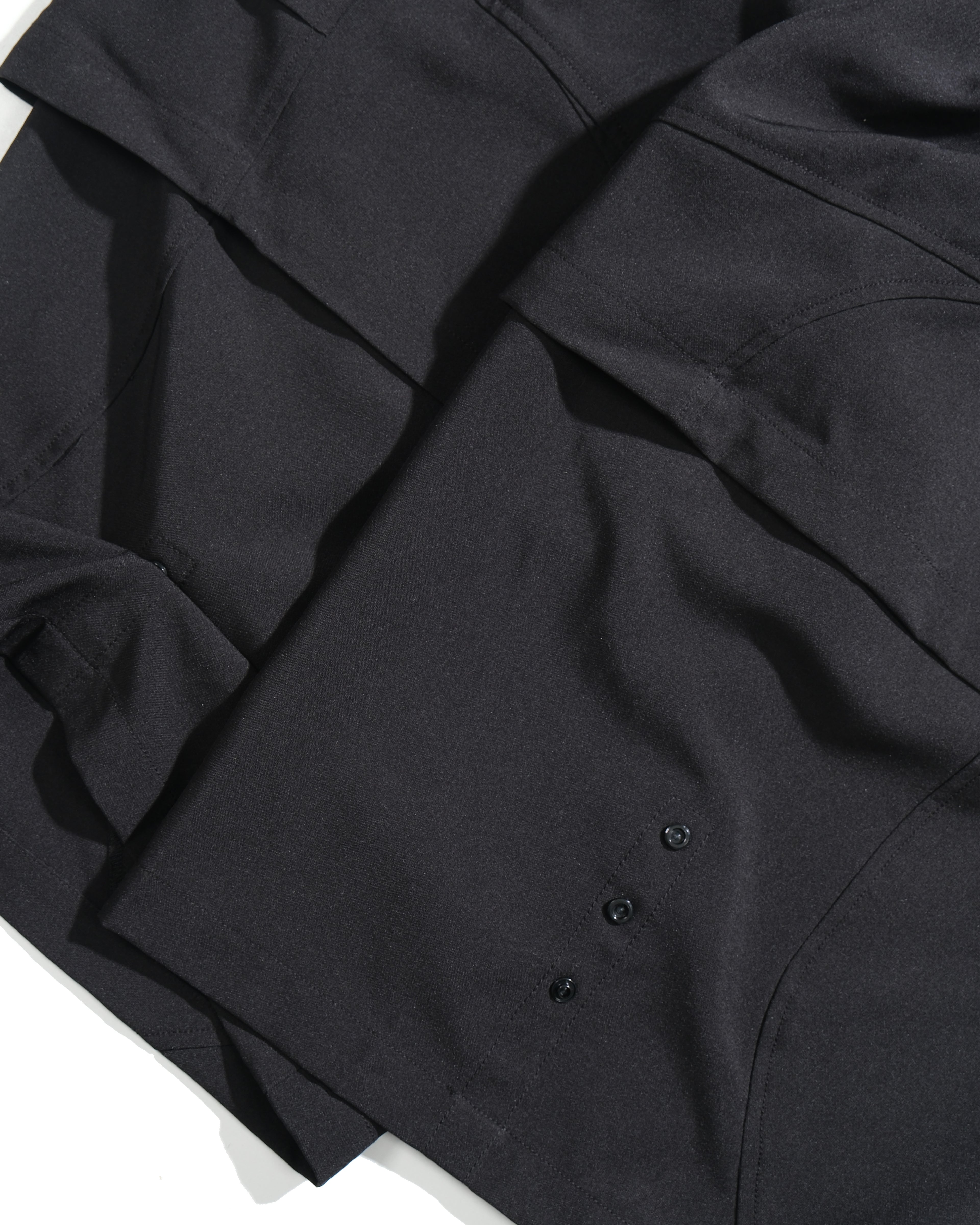 S26-SD1-P / Layered Wide Pants (Black)