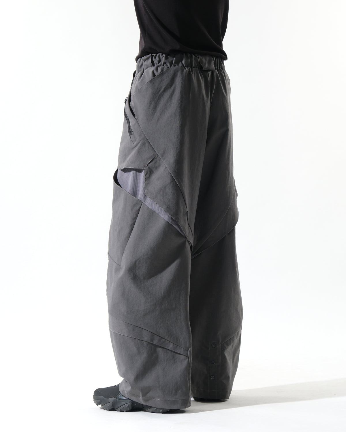 A26-S1-P / Visor Fold Panel Pants (Grey)