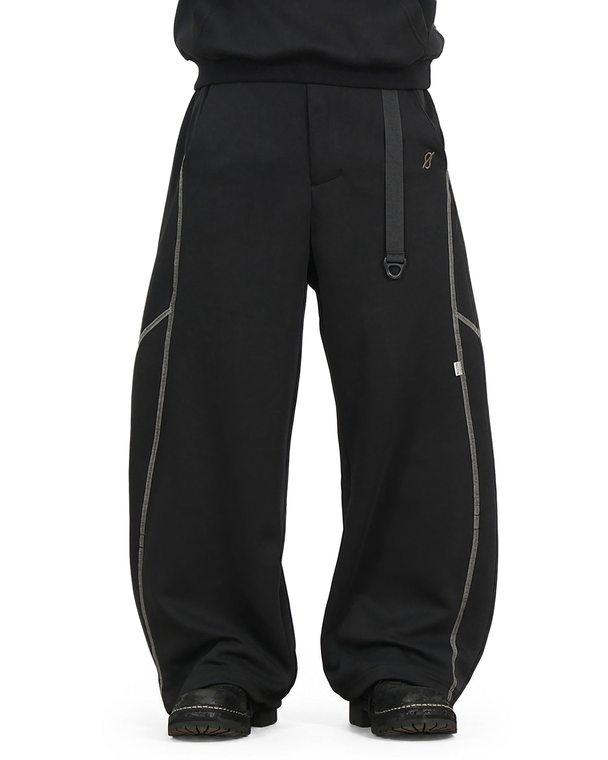 A26-PR-P / Arc Seam Sweat Pants (Black)