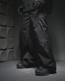 A24-CS-01-P   Futuristic Flare Pants (Black)