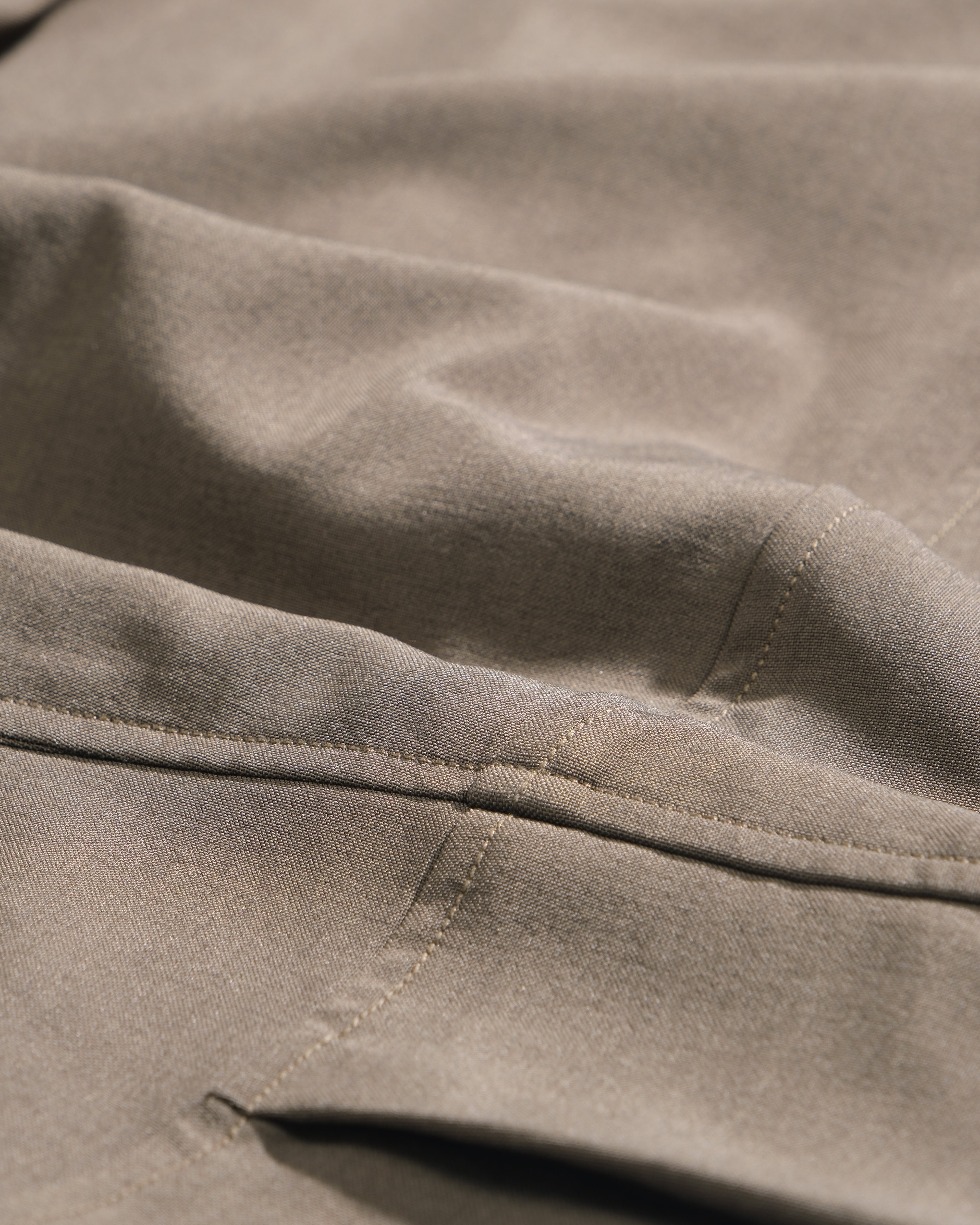 S26-SD1-P / Layered Wide Pants (Brown)
