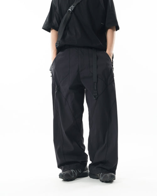 S26-S2-P / Tornado Flow Pants (Black)