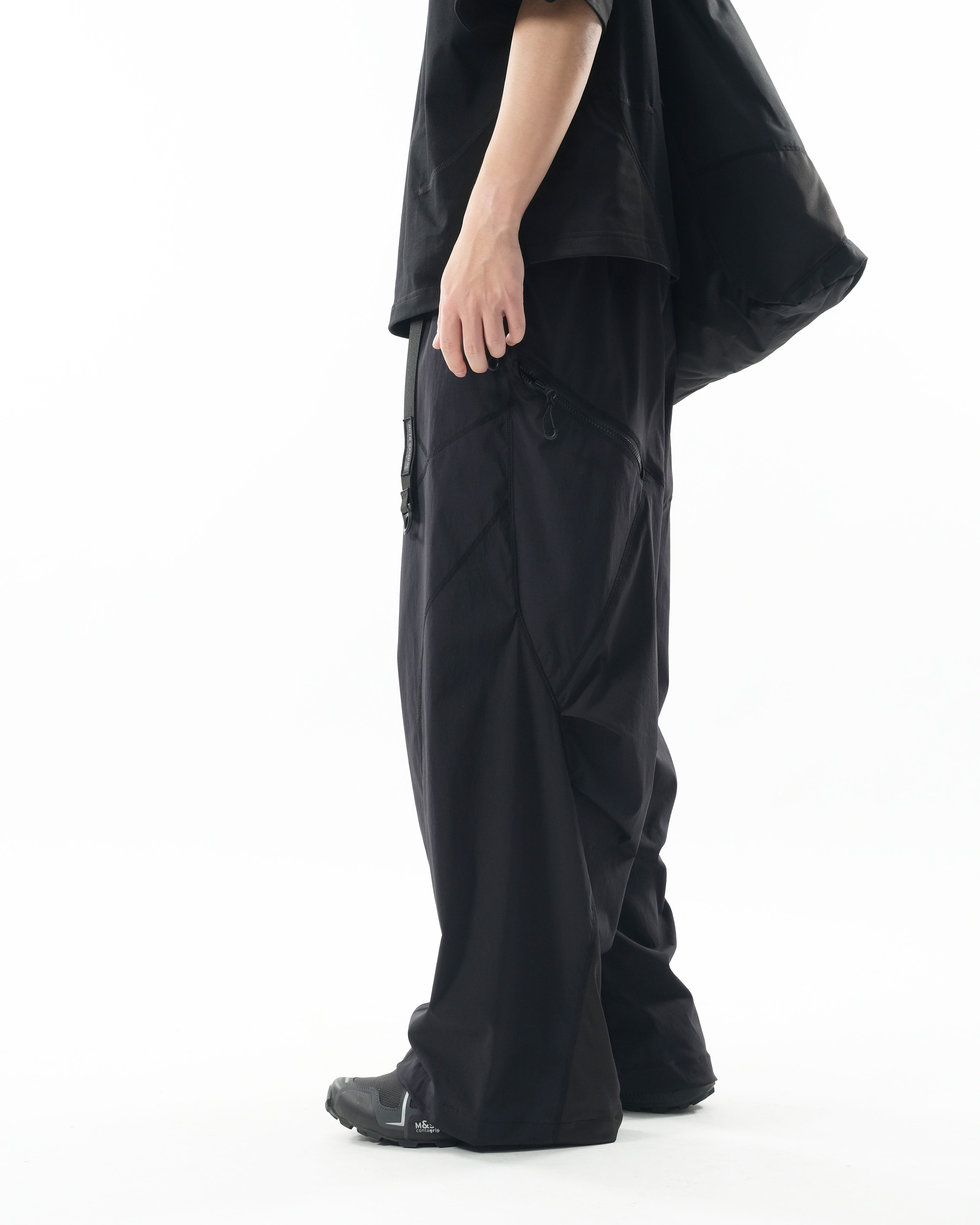 S26-S2-P / Tornado Flow Pants (Black)