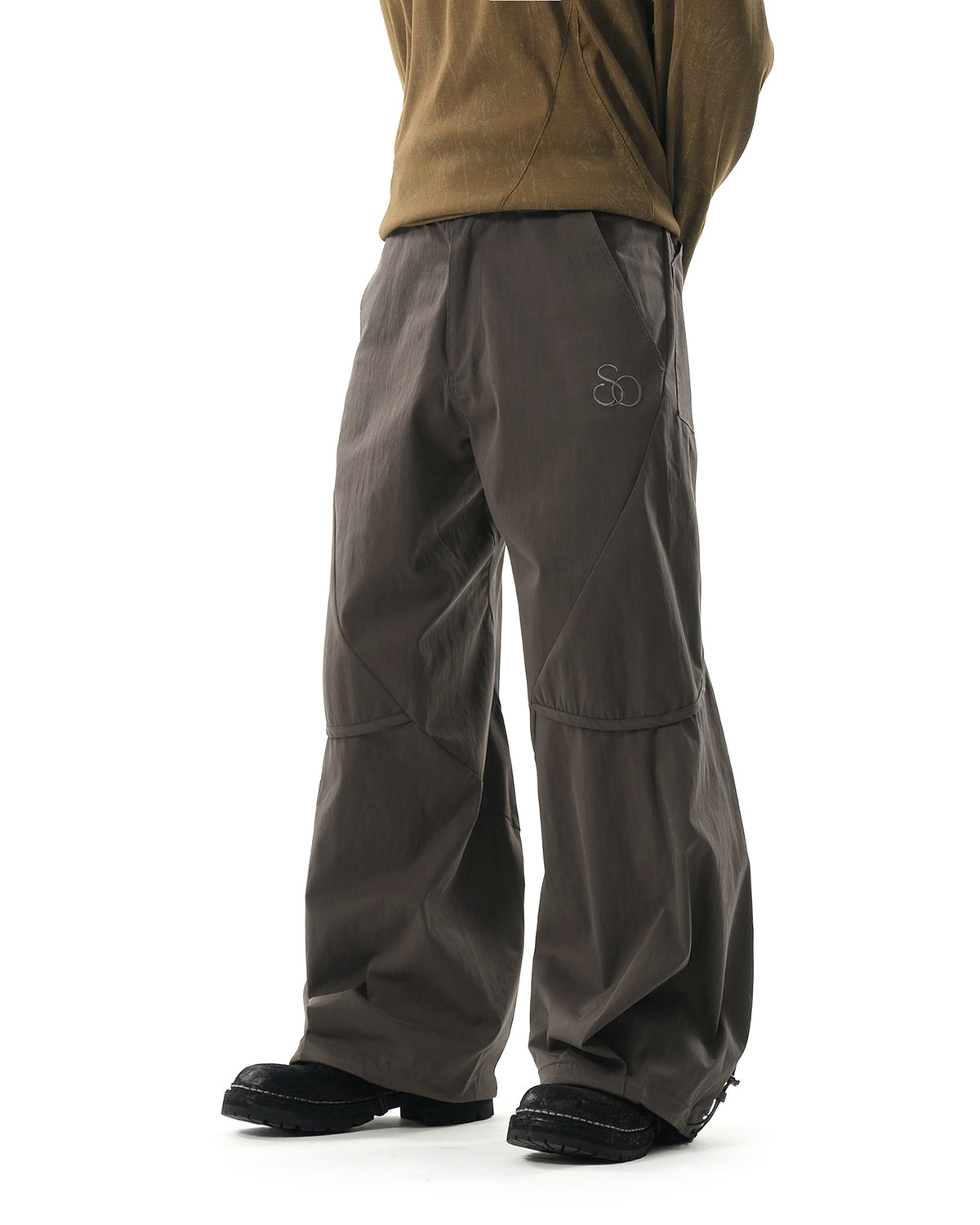 A26-SD1-P  / Arc Panel Pants (Brown)
