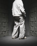 A24-CS-01-P   Futuristic Flare Pants (Bright Brey)