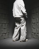 A24-CS-01-P   Futuristic Flare Pants (Bright Brey)