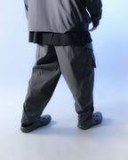 S1 A24-P-01  AngleCut Visor Camber cone Pants (Grey)