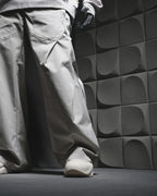 A24-CS-01-P   Futuristic Flare Pants (Bright Brey)