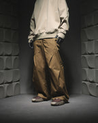 A24-CS-01-P  Futuristic Flare Pants (Golden Brown)