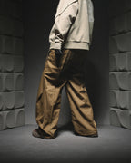 A24-CS-01-P  Futuristic Flare Pants (Golden Brown)