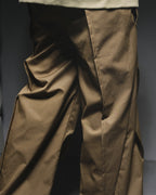 A24-CS-01-P  Futuristic Flare Pants (Golden Brown)