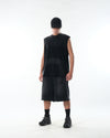 PR/ S25-PRV-01 Washed Vest (Black)