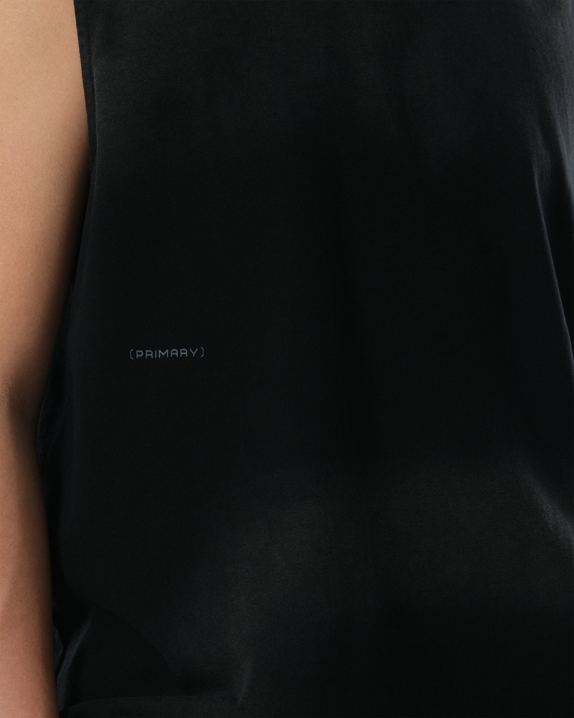 PR/ S25-PRV-01 Washed Vest (Black)